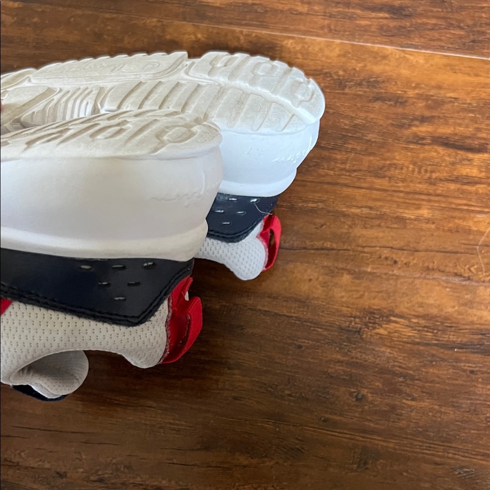 Champion Kids Athletic Slip-On Sneakers in Navy & Red Size 1 - Picture 8 of 12